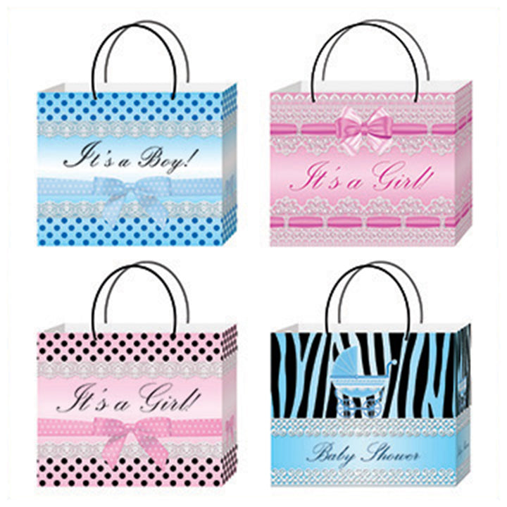 GIFT BAG BABY DIAMOND BAND LG 4 ASSTD