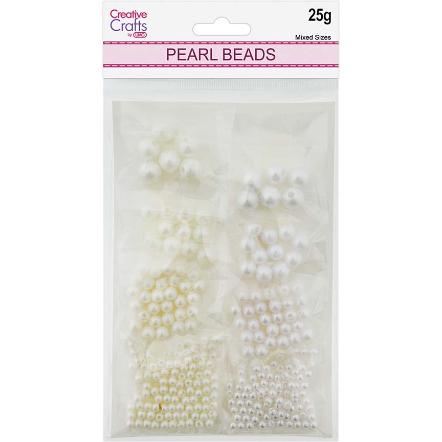 PEARL BEADS ASTD STYLES 8PK