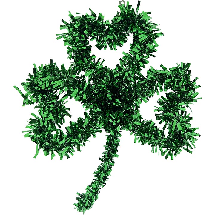SHAMROCK DÉCOR TINSEL 12.75in (32.39cm)