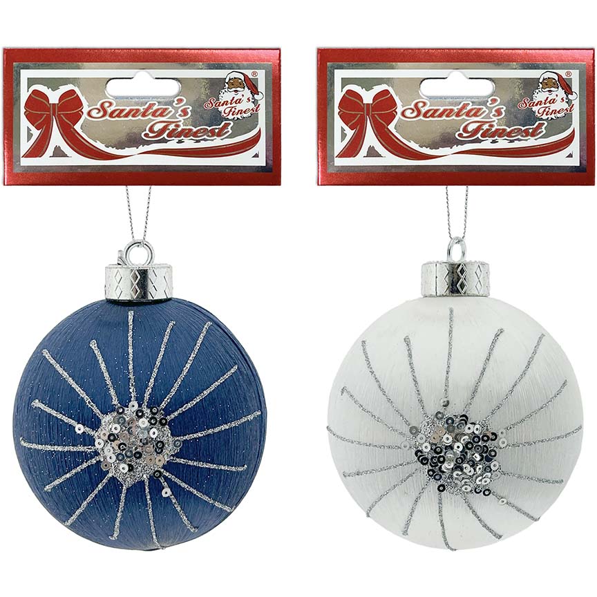 BALL PATTERN 1PC 10CM 2ASSTD WL