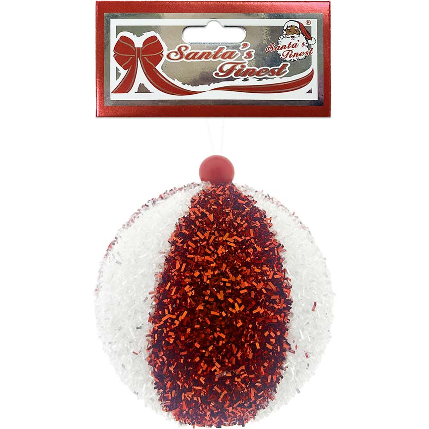 BALL GLITTER 1PC 10CM CND