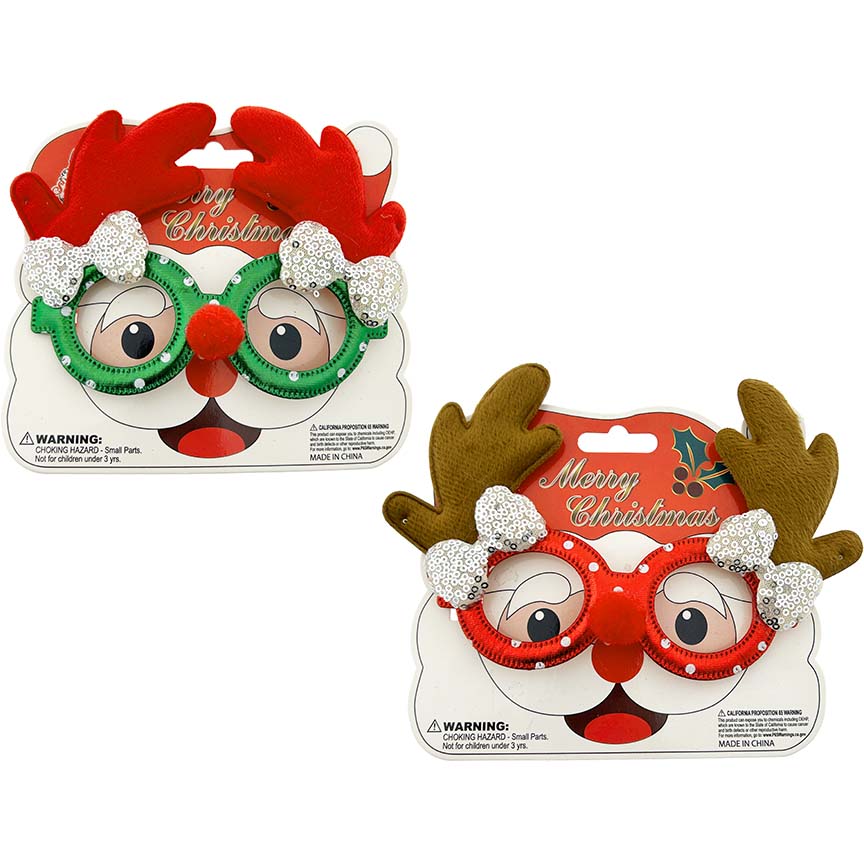 GLASSES ANTLER BOW 2ASTD