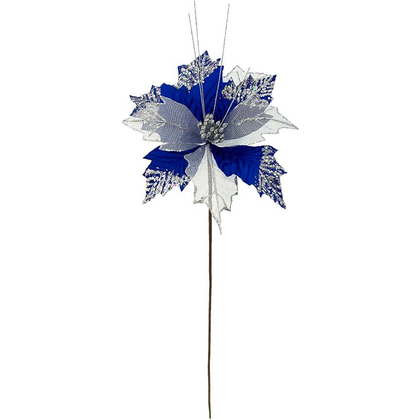 POINSETTIA STEM D26CM WL