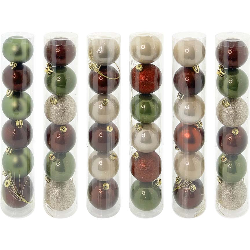 BALL TUBE DESIGNER; 6PC 6CM VTG