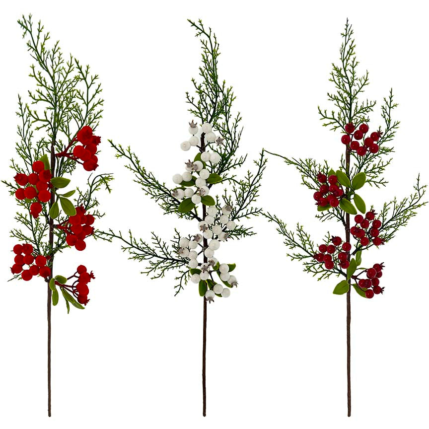 BERRY BRANCH 3ASTD 55CM