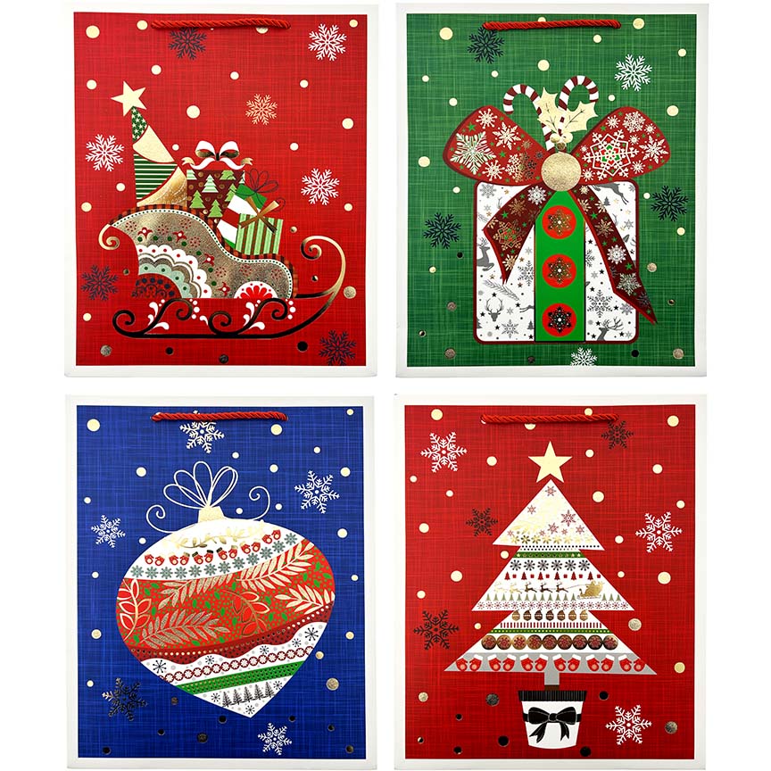 GIFT BAG XM 751LG 39(H)x30(W)x12(G)CM