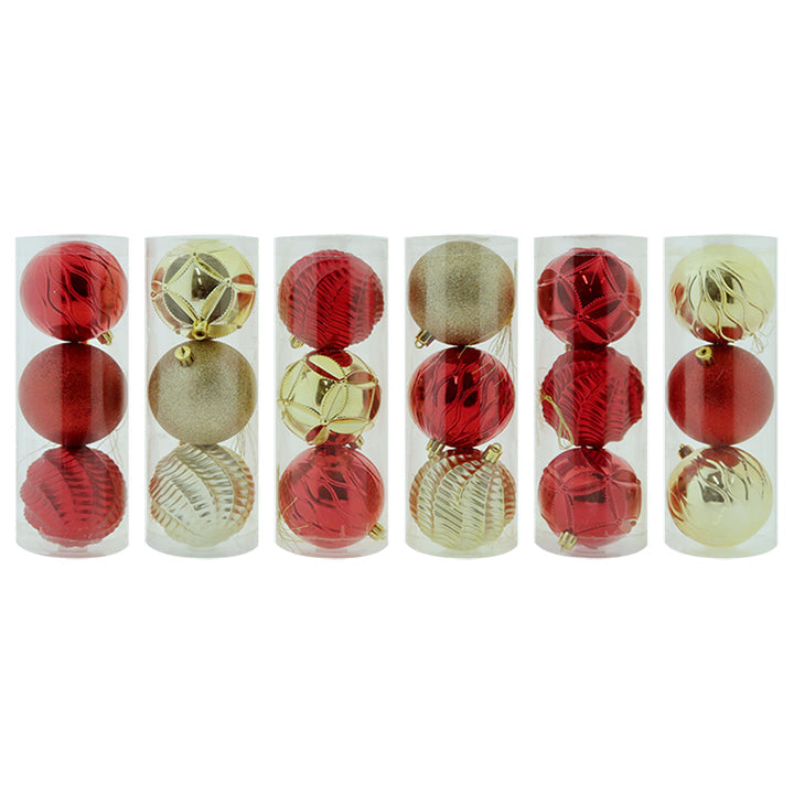 BALL TUBE DESIGNER; 3PC 8CM ROYAL