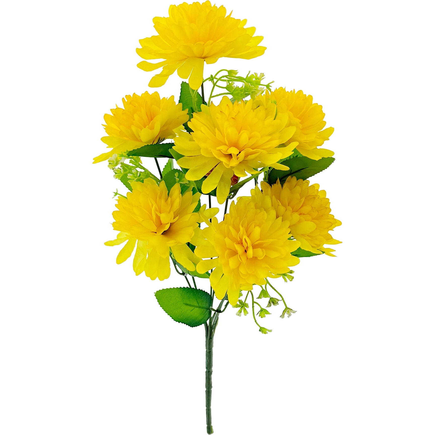 CHRYSANTHEMUM LARGE 7-BR YELLOW