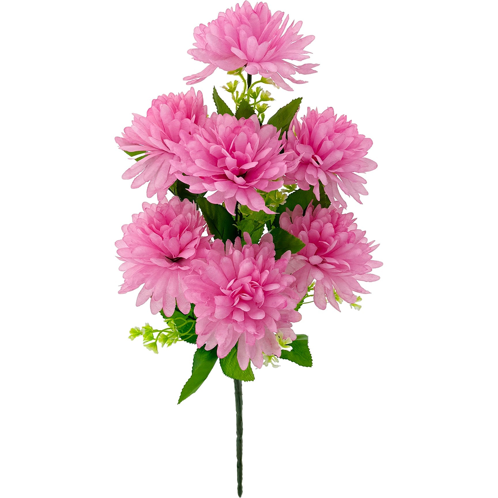 CHRYSANTHEMUM LARGE 7-BR LIGHT PINK