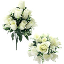 ROSE LARGE 14-BRANCH WHITE