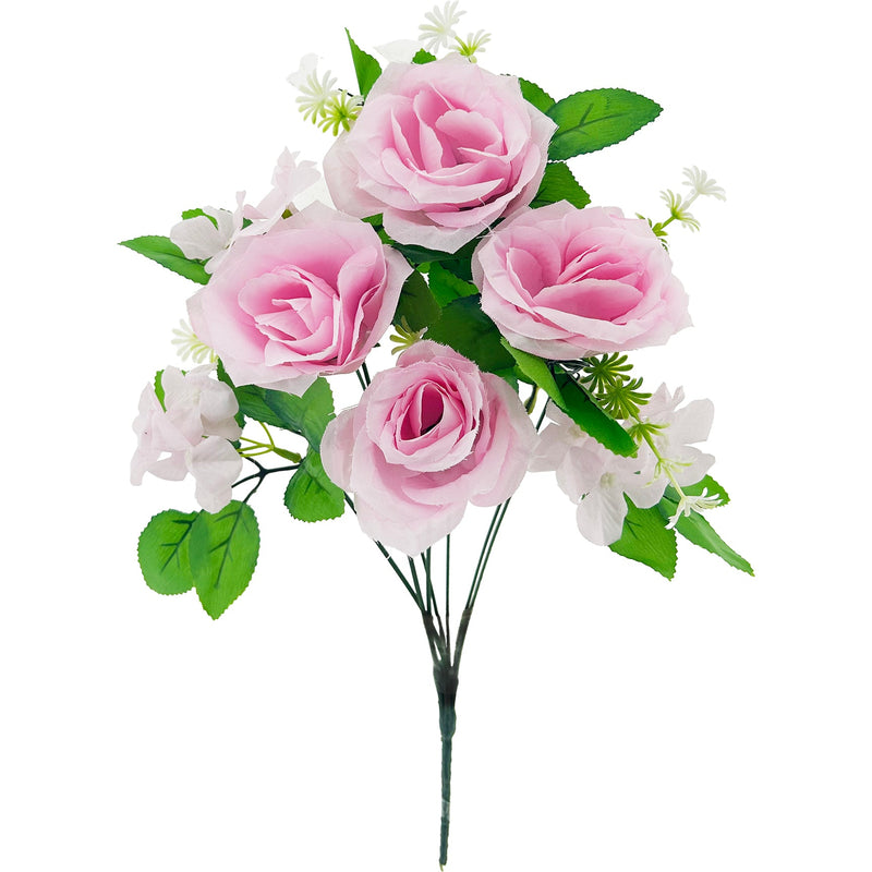 ROSE BLOSSOM BOUQUET 7 BR LIGHT PINK