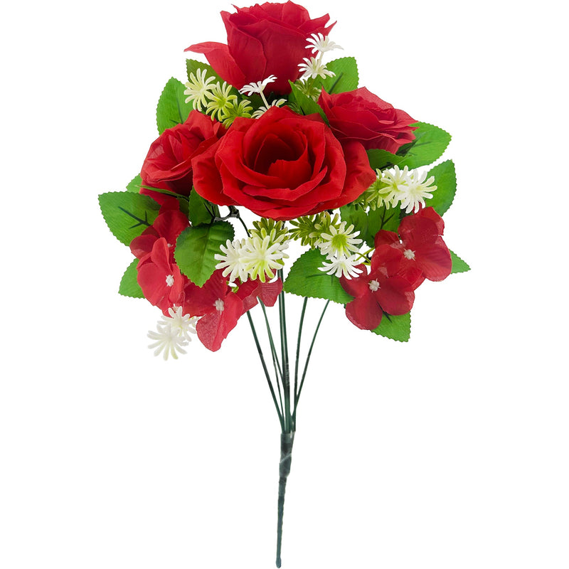 ROSE BLOSSOM BOUQUET 7 BR RED