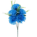 CARNATION BOUQUET 5 BR BLUE