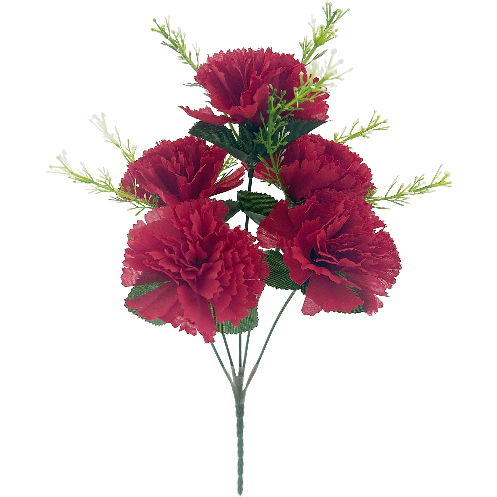 BOUQUET CARNATION RED 5-BRANCH