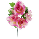 ROSE BOUQUET 5 BR PINK STRIPE