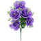 ROSE BOUQUET SHORT STEM 5 BR PURPLE