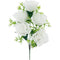 ROSE BOUQUET SHORT STEM 5 BR WHITE