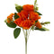 ROSE BOUQUET SHORT STEM 7 BR ORANGE