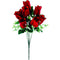 ROSE BOUQUET VELVET SHORT STEM 7 BR