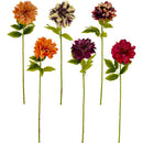 DAHLIA LONG STEM 66CM 6ASTD FALL