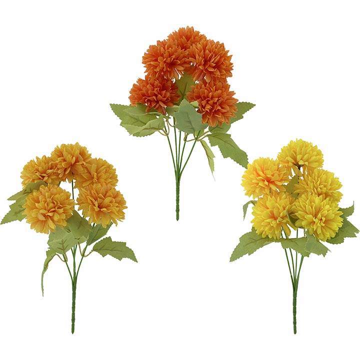 MARIGOLD 5 HEADx6CM 11.8IN(H) BUSH ASSTD