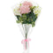 ROSE PINK WRAPPED BOUQUET 18.5in (47cm)