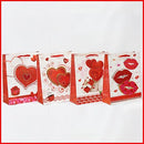 GIFT BAG HEART; 3D 4ASSTD MD 343S