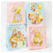 GIFT BAG BABY GLITTER BEAR MD 4 ASSTD