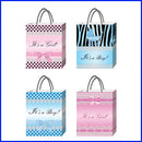 GIFT BAG BABY GLITTER XL 4 ASSTD
