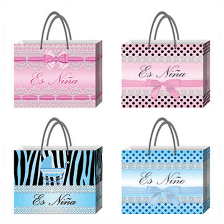 GIFT BAG BABY DIAMOND BAND MD SP 4 ASSTD