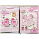 GIFT BAG BABY GIRL; 3D 2ASSTD SM 901S