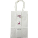 CRAFT BAG WHITE SMALL 4PC 5.24x3.27x8.5in (13.31x8.31x21.59cm)