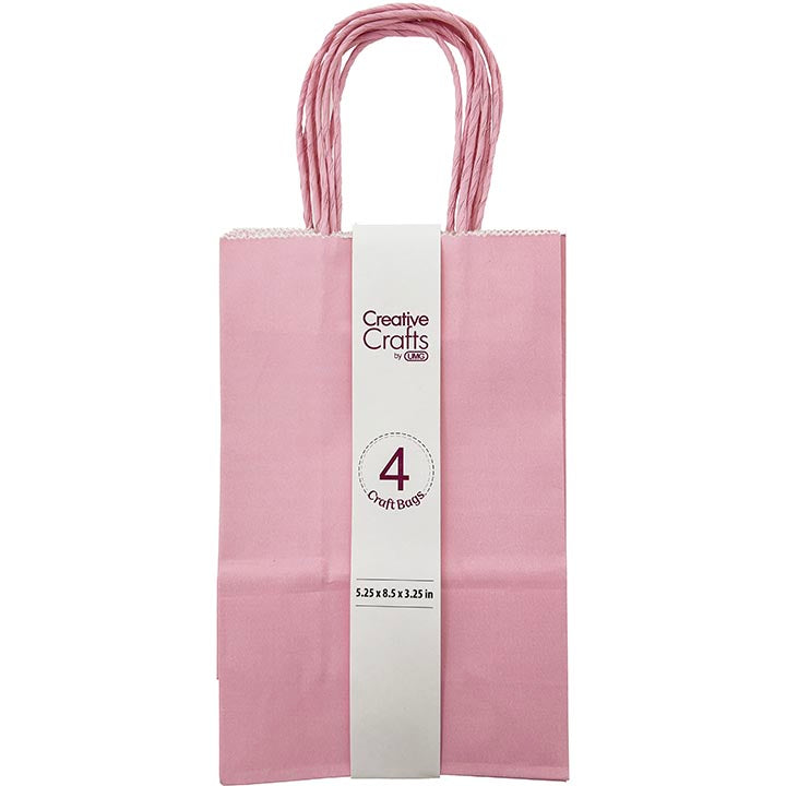 CRAFT BAG LIGHT PINK SMALL 4PC 5.24x3.27x8.5in (13.31x8.31x21.59cm)