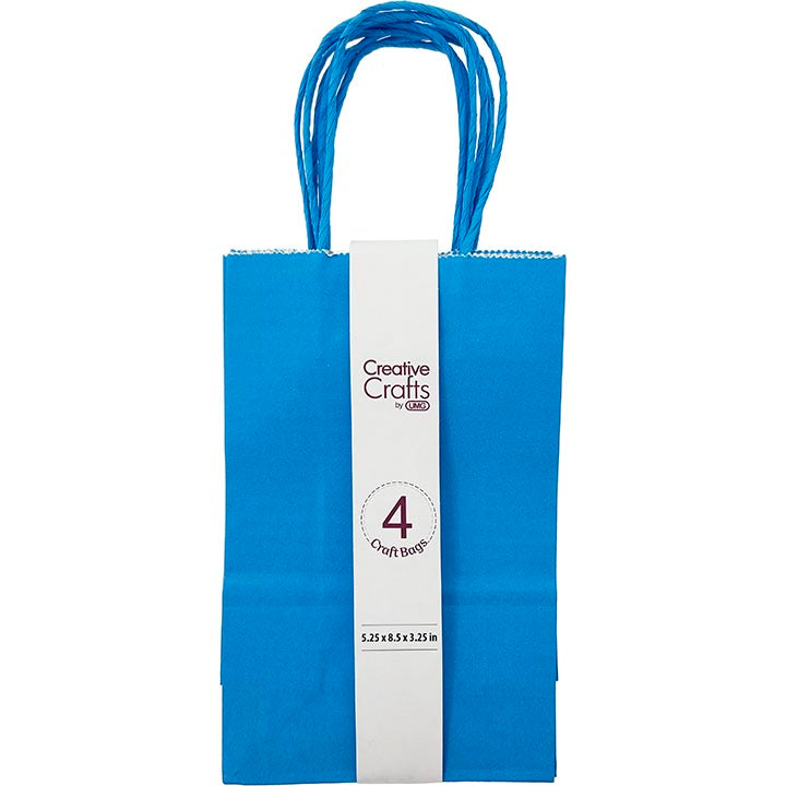 CRAFT BAG SMALL 5.24x3.27x8.5IN BLUE 4PC