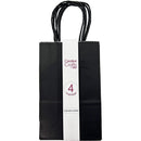 CRAFT BAG SMALL 5.24x3.27x8.5IN BLACK 4PC