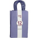 CRAFT BAG SMALL 5.24x3.27x8.5IN LT PURPLE 12PC