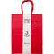 CRAFT BAG RED MEDIUM 3PC 8x4.75x10in (20.32x12.07x25.4cm)