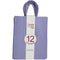 CRAFT BAG MEDIUM 8x4.75x10IN LT PURPLE 12PC