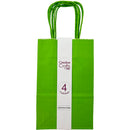 CRAFT BAG SMALL 5.24x3.27x8.5IN LT GREEN 4PC