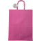 CRAFT BAG LARGE 10x5.5x13IN HOT PINK 2PC