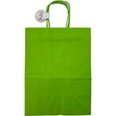 CRAFT BAG LARGE 10x5.5x13IN LT GREEN 2PC