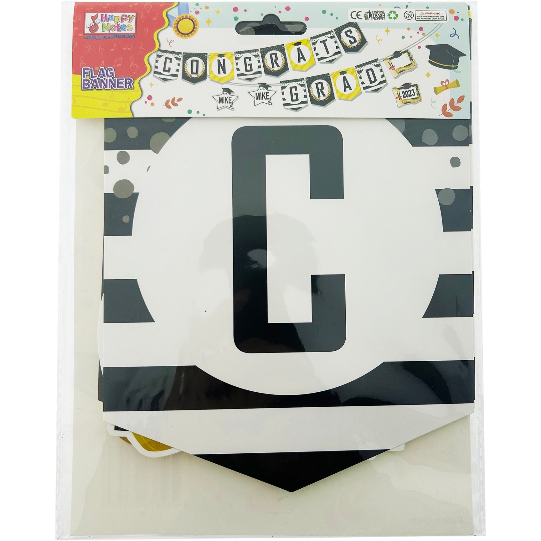 BANNER PAPER 14PC 15x19CM