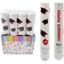 CONFETTI POPPER GRADUATION CAP 11"