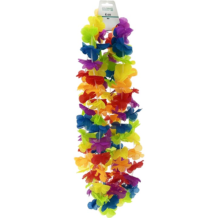 FLOWER LEI SET OF 4
