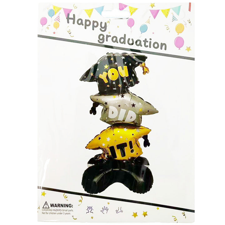 BALLOON STANDING SET
GRAD CAP 18.11in (46cm)