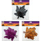 MAPLE LEAVES GLTR 16CM 3COL ASSTD