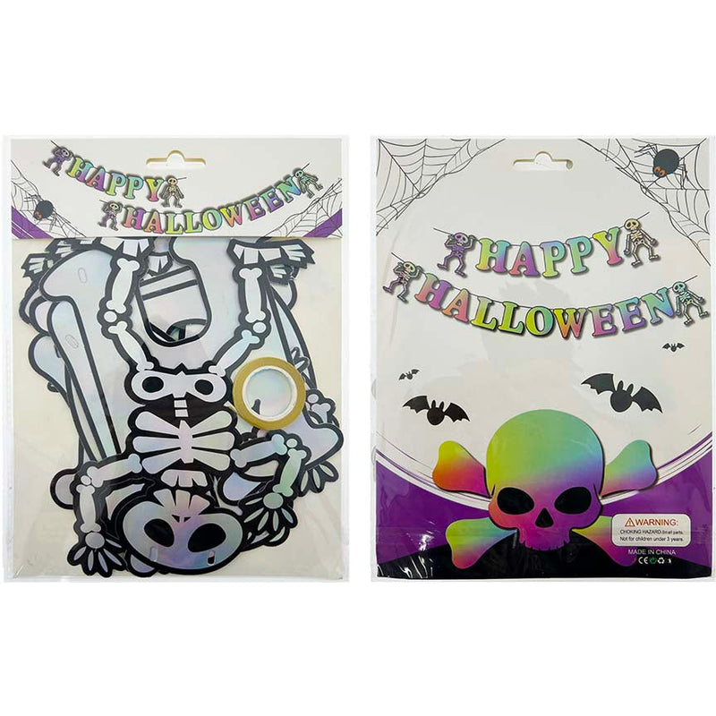 BANNER PAPER HOLOGRAPHIC 18PC 7x9IN
