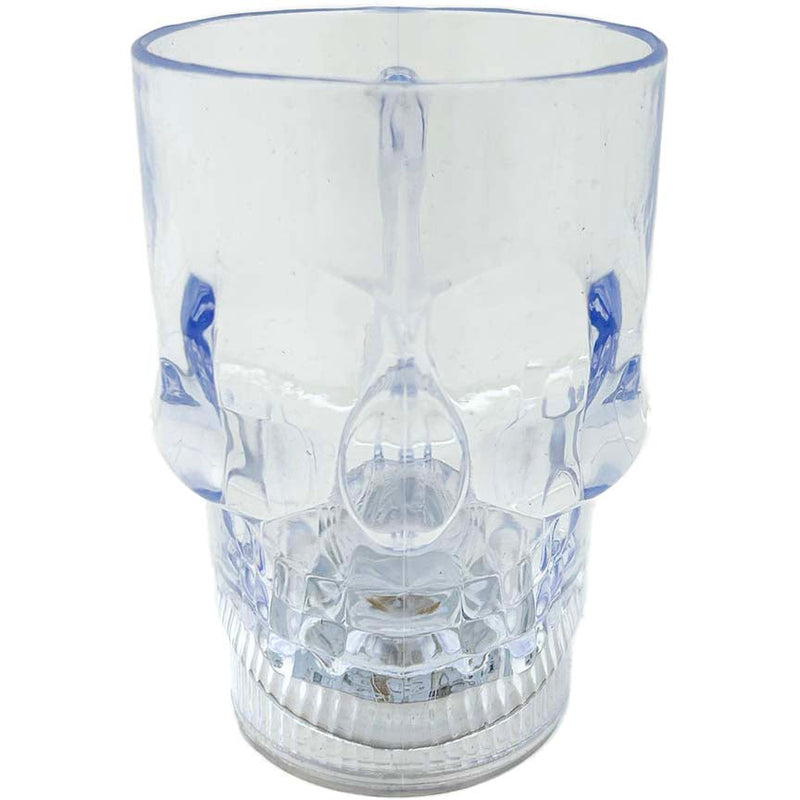 MUG SKULL CLEAR 11.8CM LIGHT UP