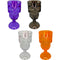 GOBLET SKULL CLEAR BLACK 16.5CM