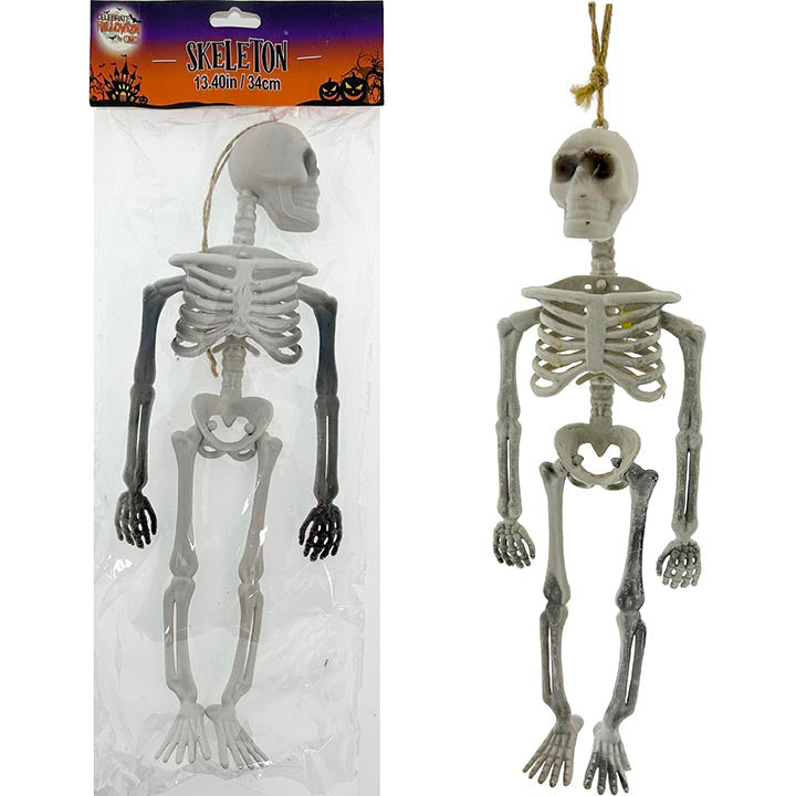 SKELETON HANGING DECOR 34CM